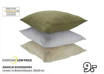 Jysk Angelik kussenhoes aanbieding
