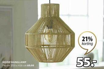 Heine hanglamp