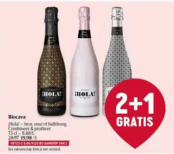 Delhaize Hola - brut, rosé of halfdroog aanbieding