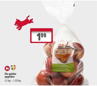 De gekke appelen