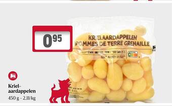 Delhaize Krielaardappelen aanbieding
