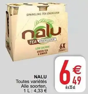 Cora Nalu toutes variétés alle soorten 6 x 25 cl aanbieding