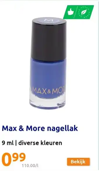 Max & more nagellak 9ml