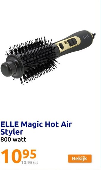 Action Elle magic hot air styler aanbieding