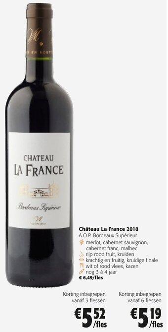 Chateau la france 2018