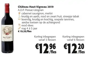 Colruyt Chateau haut-vigneau 2019 aanbieding