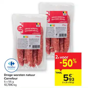 Carrefour Droge worsten natuur