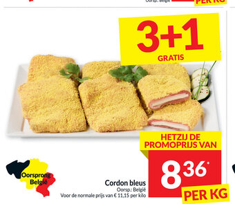 Intermarché Cordon bleus per kg aanbieding