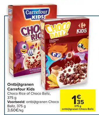 Carrefour Carrefour Kids Ontbijtgranen aanbieding