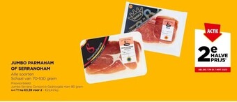 Jumbo Jumbo parmaham of serranoham aanbieding