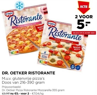 Jumbo Dr. oetker ristorante aanbieding