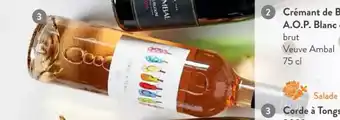 Corde à tongs rosé 2022 .g.p. pays d'oc 75 cl