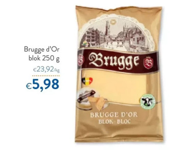 OKay Brugge d'or blok 250 g aanbieding