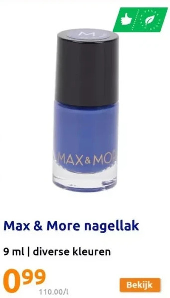 Action Max & more nagellak aanbieding