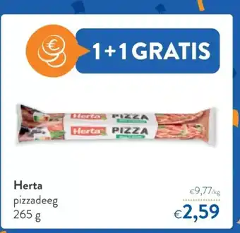 OKay Herta pizzadeeg 265 g aanbieding