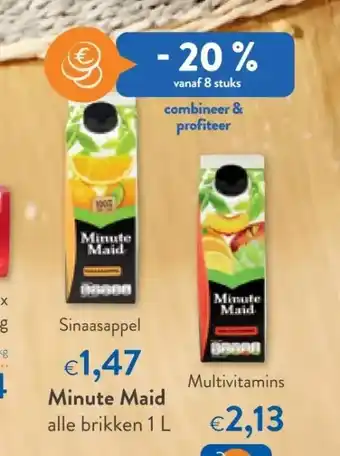 OKay Minute maid sinaasappel aanbieding