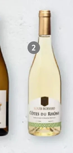 Louis bernard wit 2021 a.o.p. côtes du rhône 75 cl