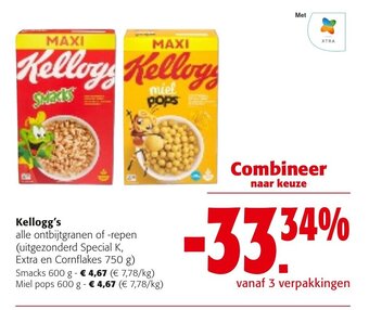Colruyt Kellogg's aanbieding
