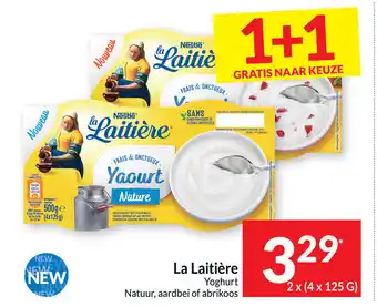 Intermarché Nestle La Laitiere Yoghurt 2 x (4 x 125 g) aanbieding