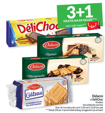 Intermarché Delacre of DeliChoc aanbieding