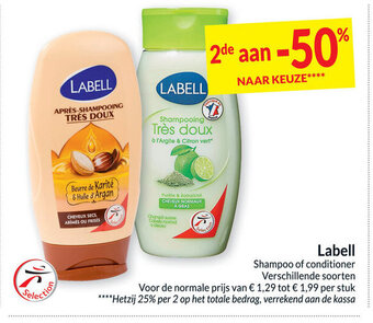 Intermarché Labell Shampoo of Conditioner aanbieding