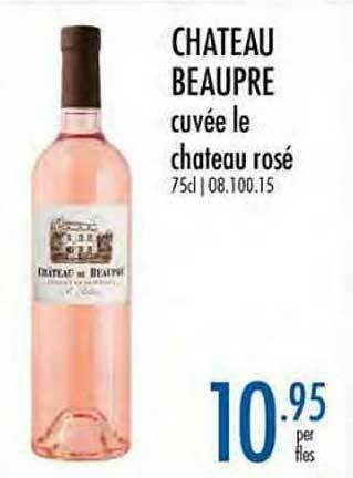 Chateau Beaupre Cuvée Le Chateau Rosé