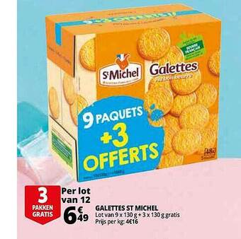 Galettes St Michel