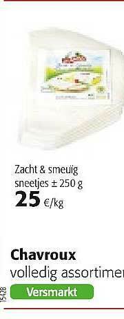Colruyt Chavroux aanbieding