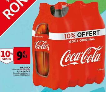 Auchan Coca-cola aanbieding