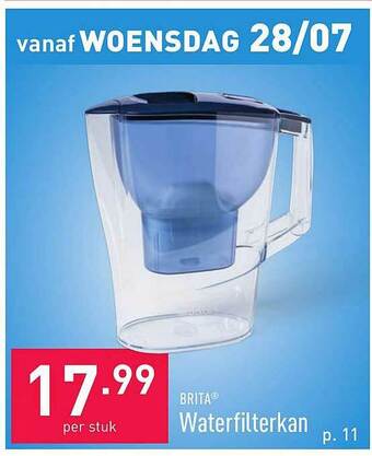 ALDI Brita Waterfilterkan aanbieding