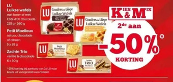 Spar Lu luikse wafels aanbieding