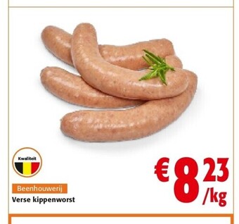 Colruyt Verse kippenworst aanbieding