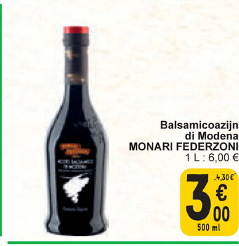 Monari Federzoni Balsamicoazijn Di Modena 500ml
