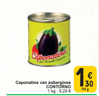 Cora Contorno Caponatina Van Aubergines 140g aanbieding