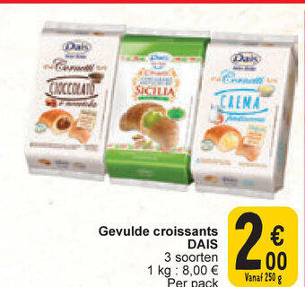 Cora Dais Gevulde Croissants aanbieding