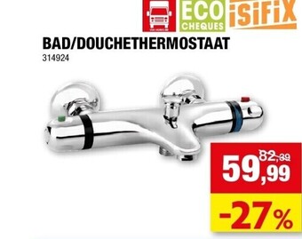 Hubo Bad/douchethermostaat aanbieding
