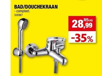 Hubo Bad/douchekraan aanbieding