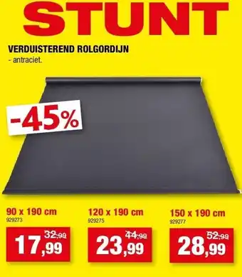 Verduisterend rolgordijn