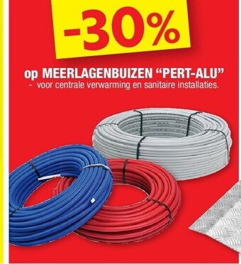 Op meerlagenbuizen “pert-alu”