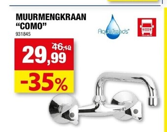 Muurmengkraan “como”