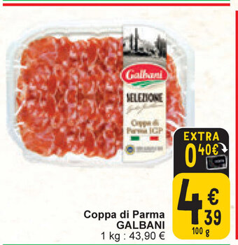 Cora Galbani coppa di parma 100g aanbieding