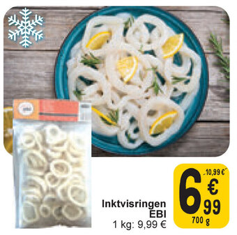Cora Ebi inktvisringen 700g aanbieding