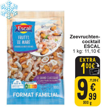 Cora Escal zeevruchtencocktail 900g aanbieding