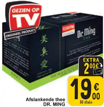 Dr. ming afslankende thee 30 stuks