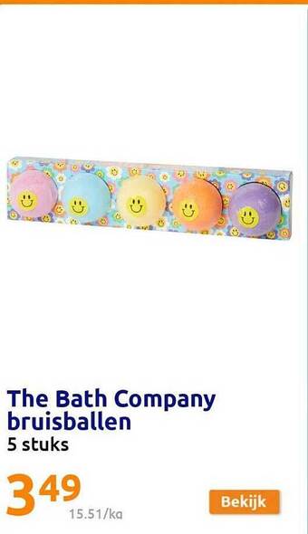 Action The bath company bruisballen aanbieding