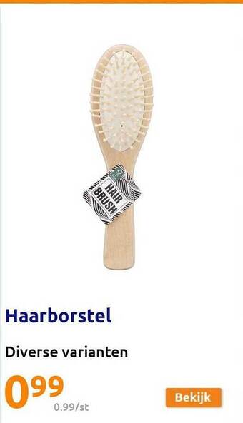 Action Haarborstel aanbieding