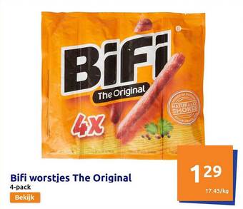Bifi worstjes the original