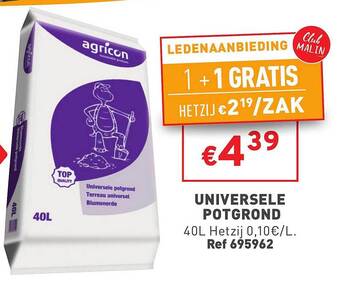 Trafic Universele potgrond aanbieding