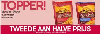 Mccain oven frieten allumettes