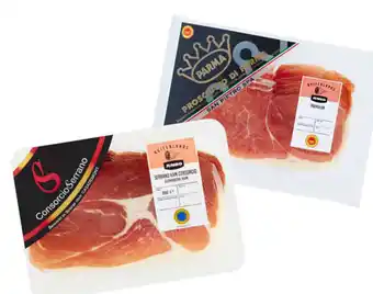 Parmaham of Serranoham, prijsvoorbeeld: serrano consorcio gedroogde ham 80 gram